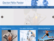 Tablet Screenshot of doctorfelixpastor.com